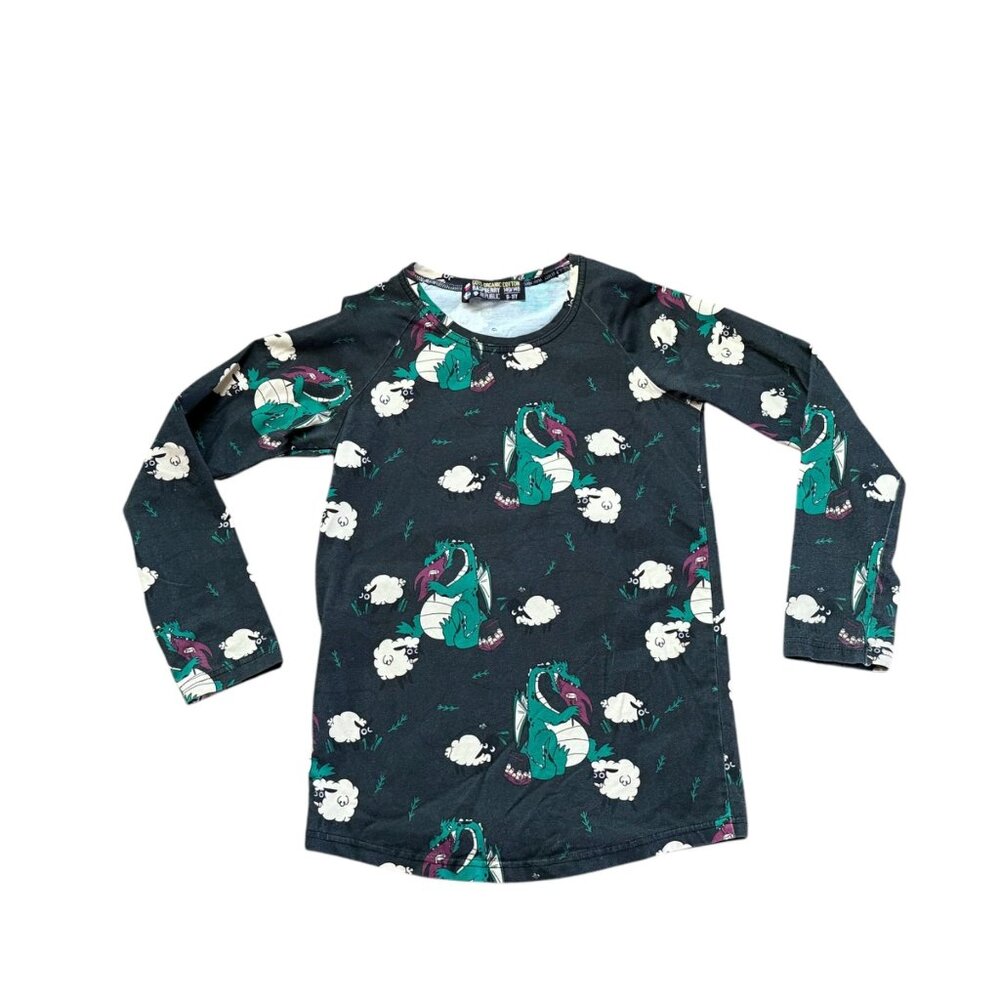 Raspberry Republic Organic Cotton L/S Tee 9-11Y